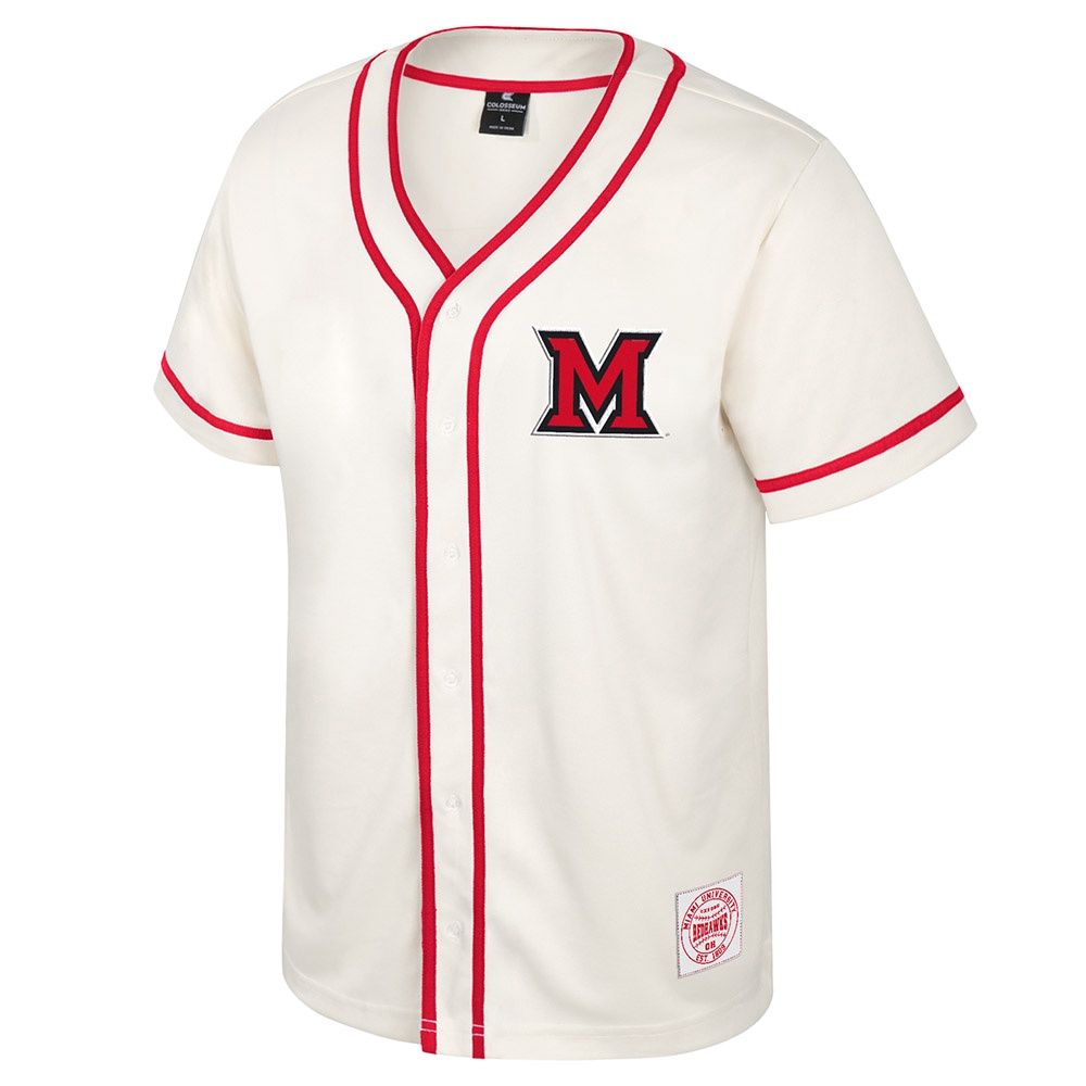 Cream Baseball Jersey, Size: S