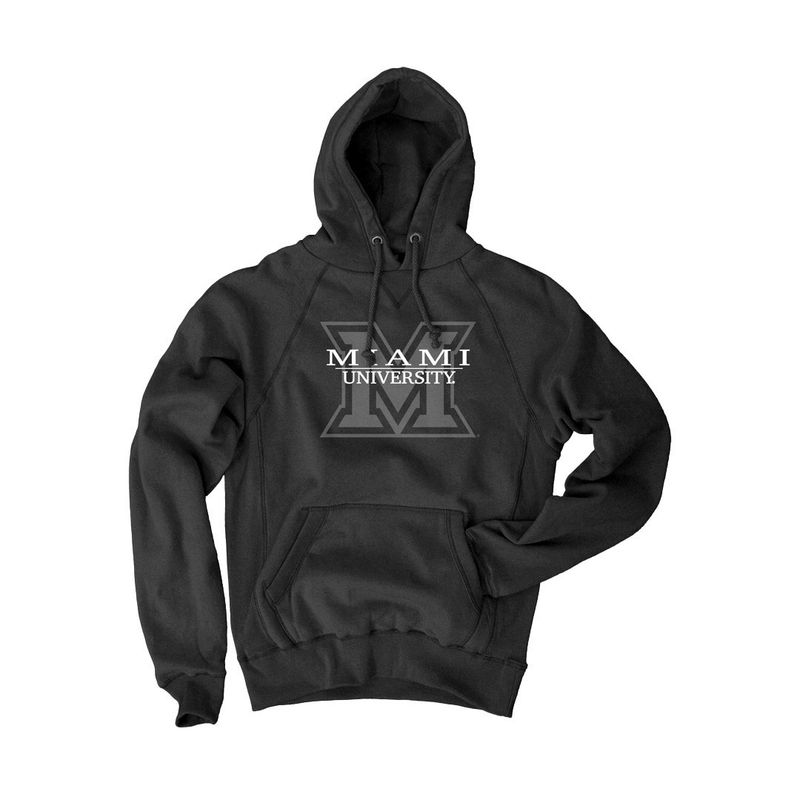 Miami RedHawks Blue 84 Sanded Fleece Hood