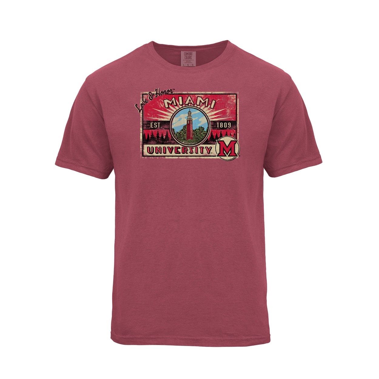 Miami RedHawks New Agenda Beta Bells T-shirt, Size: 2XL