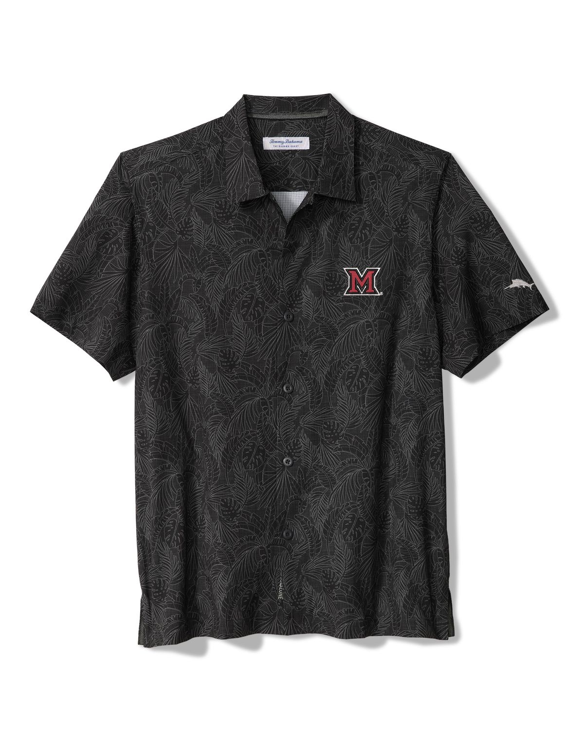 Saltwater Fronds camp shirt, Size: S