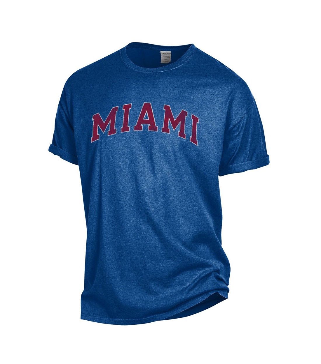 Hanes Miami University Comfort Wash Navy Tee, Size: 2XL