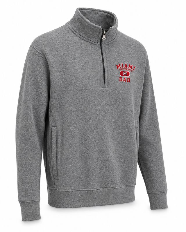 Gear Miami University Dad Fleece 1/4 Zip Pullover