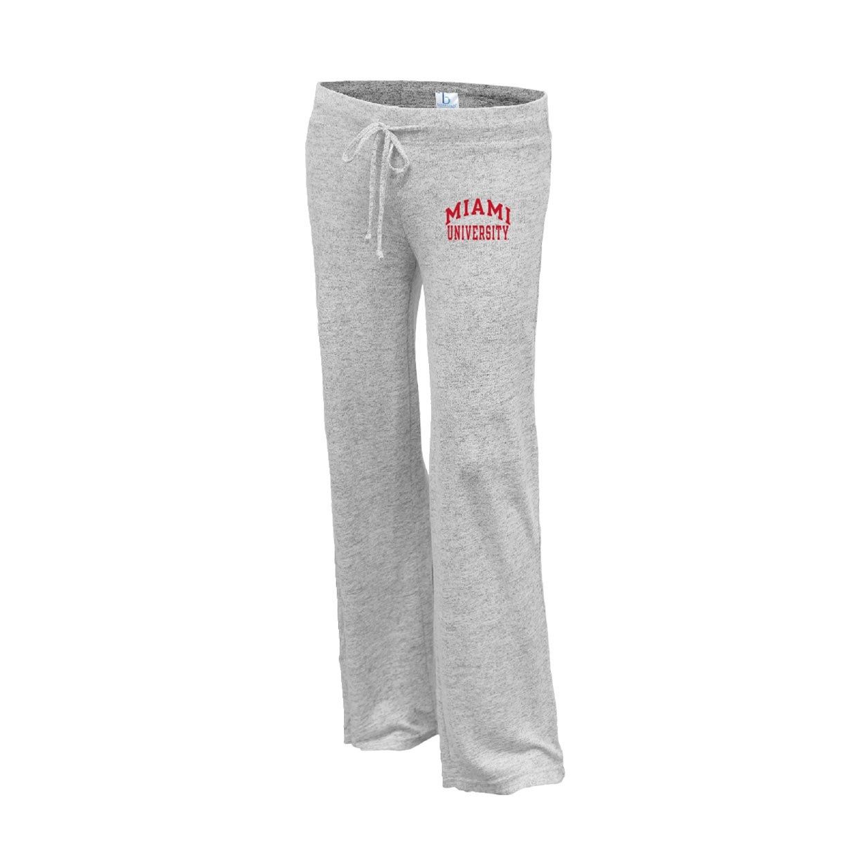 Boxercraft Miami University Wide-Leg Cuddle Pants, Size: XS