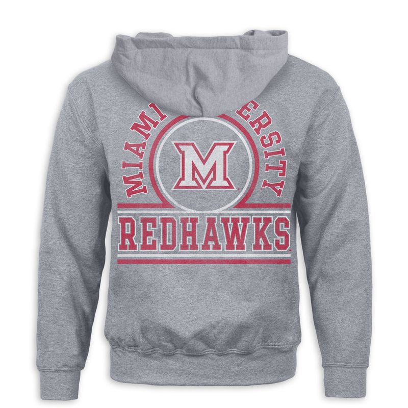 GRAY Full-back Imprinted Hood