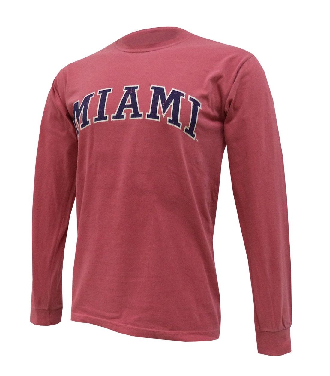 Comfort Colors Miami University Long Sleeve Tee, Size: 2XL
