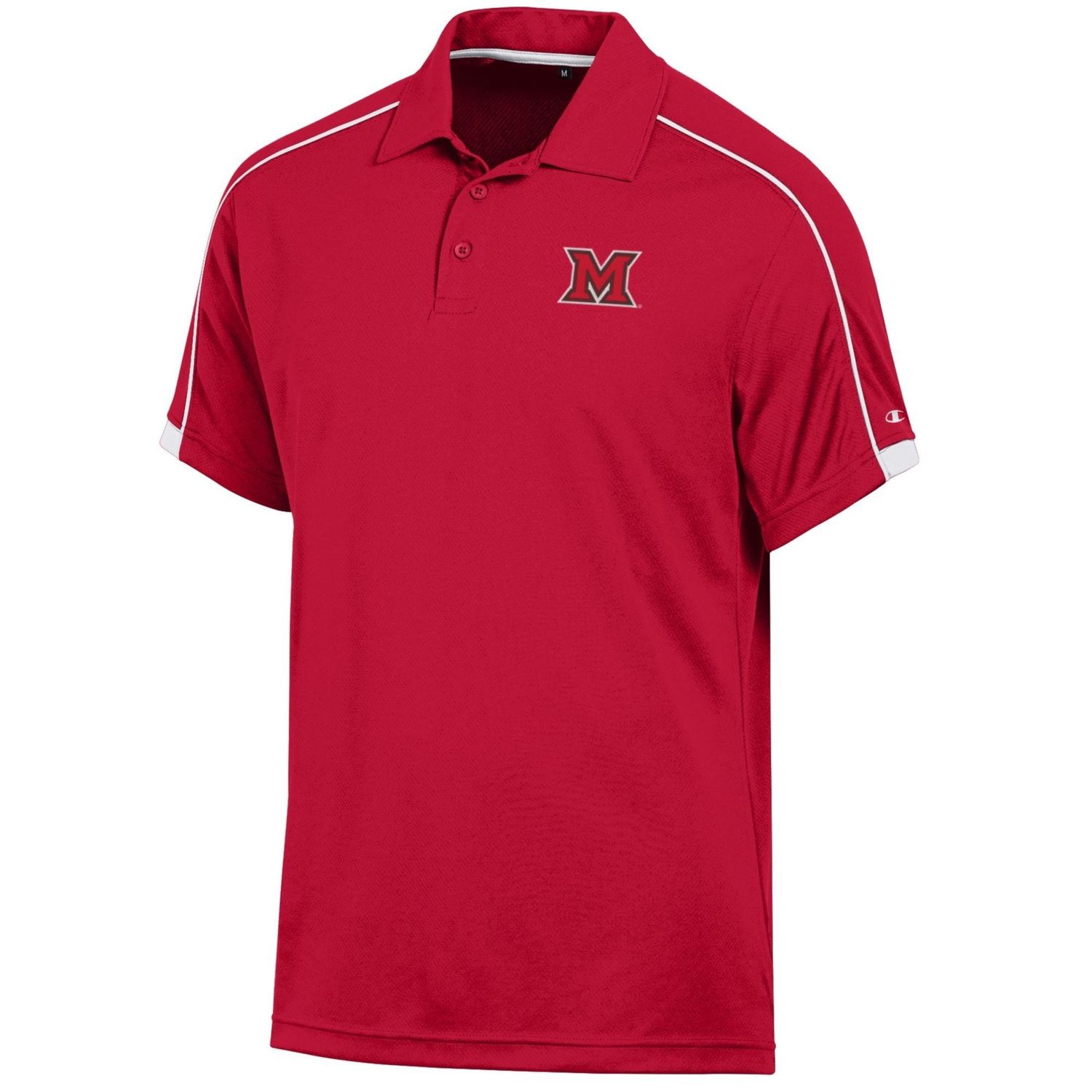 Miami University RedHawks Diamond Polo - Red, Size: 2XL