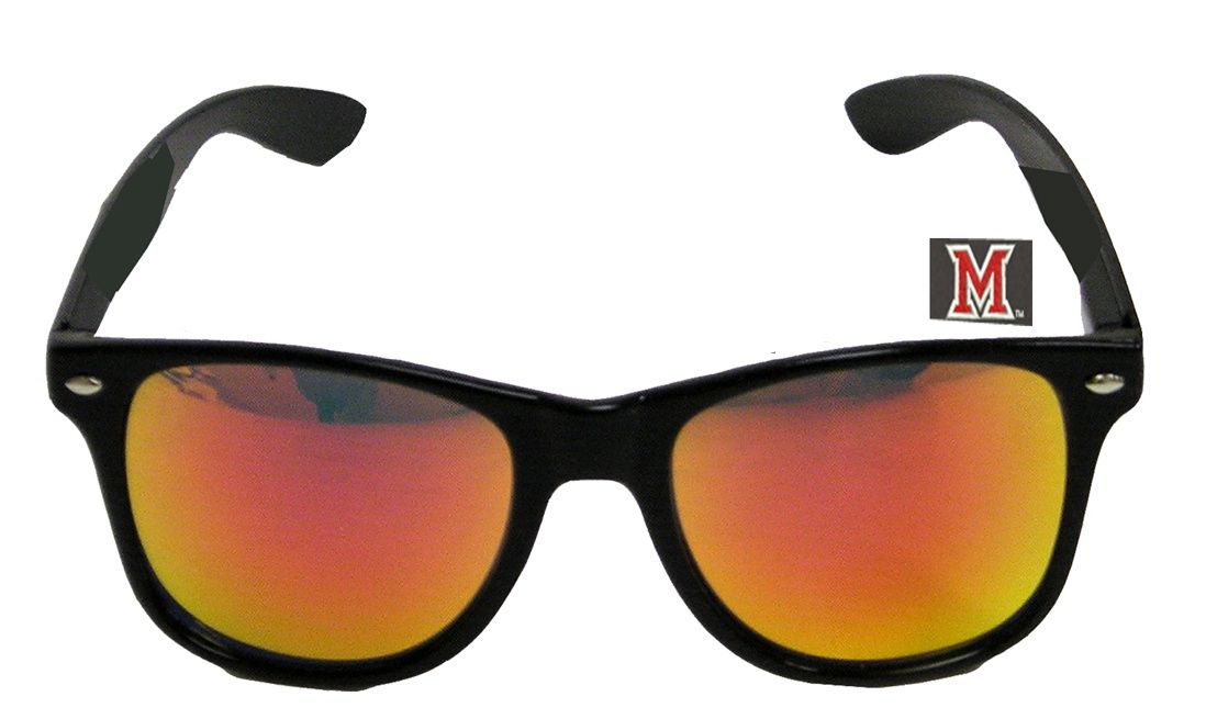 Society 43 Miami University Sunglasses, Color: BLACK