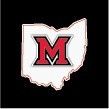 Brass Reminders Miami Univ. White State Auto Decal - Mini, Size: S