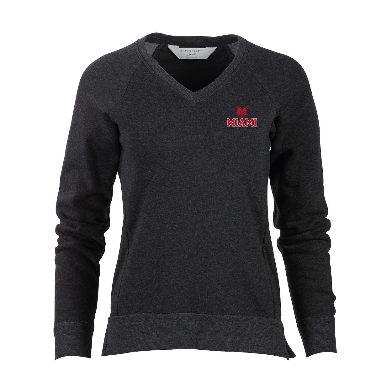 Women's Boxercraft Miami V-Neck Sweater, Size: XS