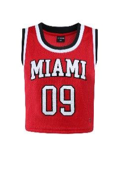 Miami RedHawks Women's Cropped Basketball Jersey, Size: XS