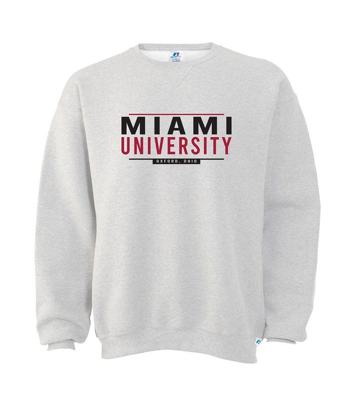 Russell Miami University Ash Sweatshirt