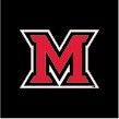 Brass Reminders Miami University M Logo Auto Decal, Size: S