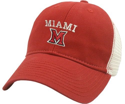 Miami University Adjustable Trucker Hats