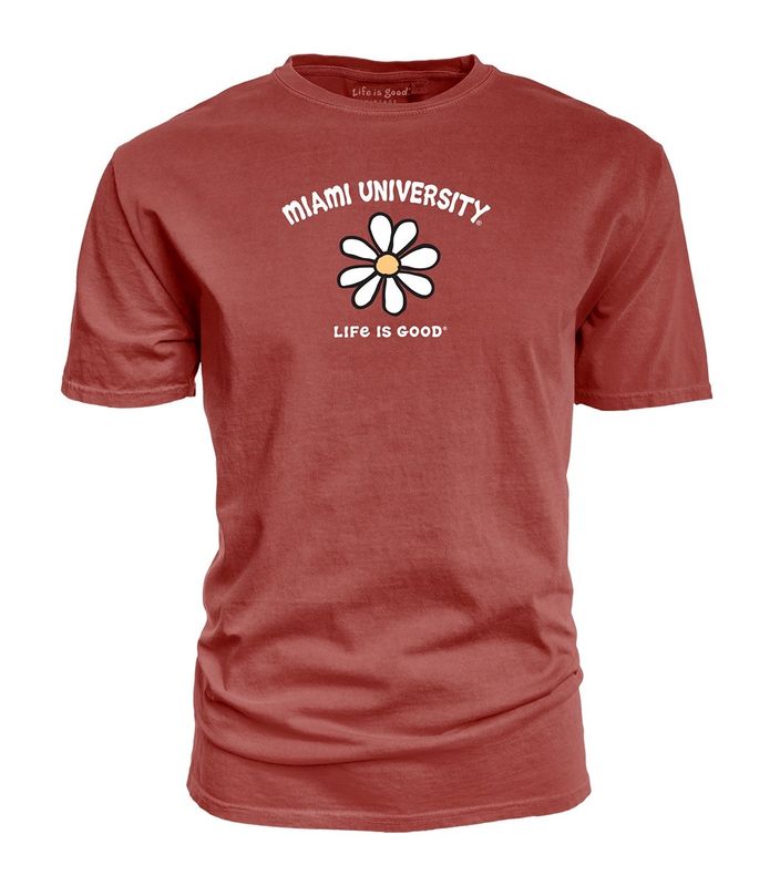 Blue 84 Red Miami University Daisy Short Sleeve Tee