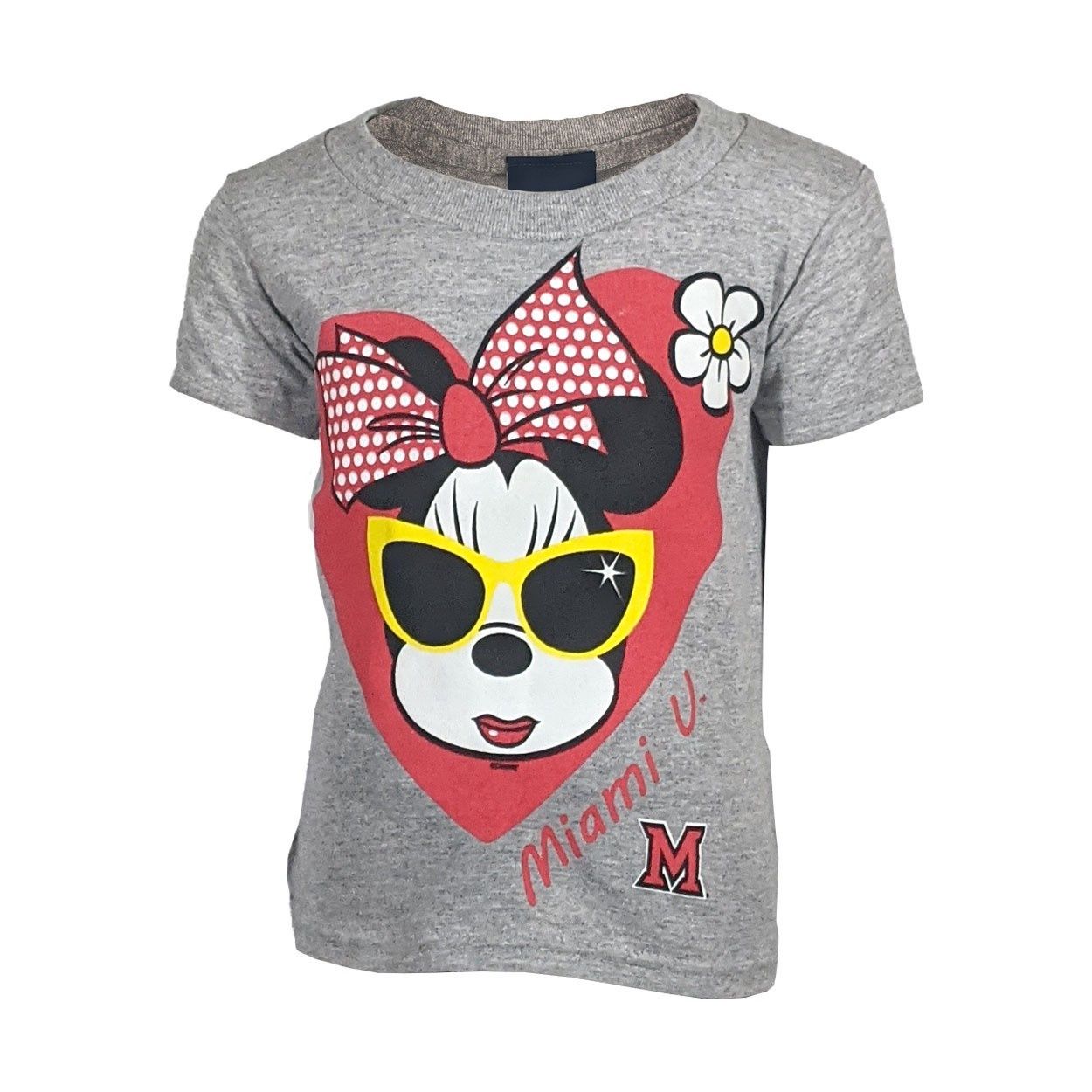 Blue 84 Miami Toddler Minnie Mouse Short Sleeve Tee, Size: 2T