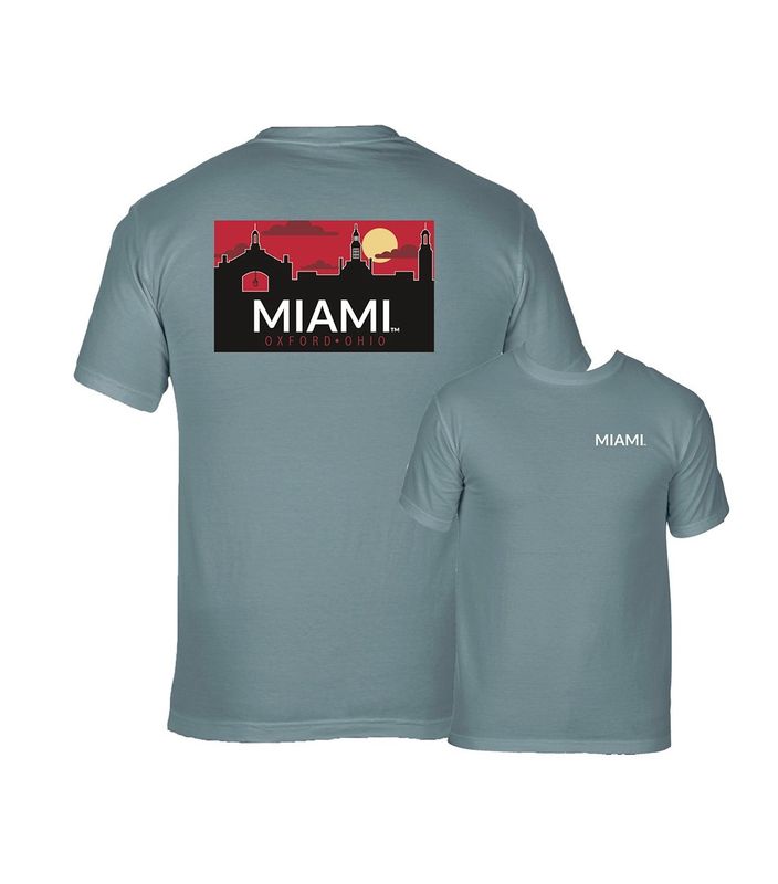 Uscape Miami University Ice Blue Cloud Skyline