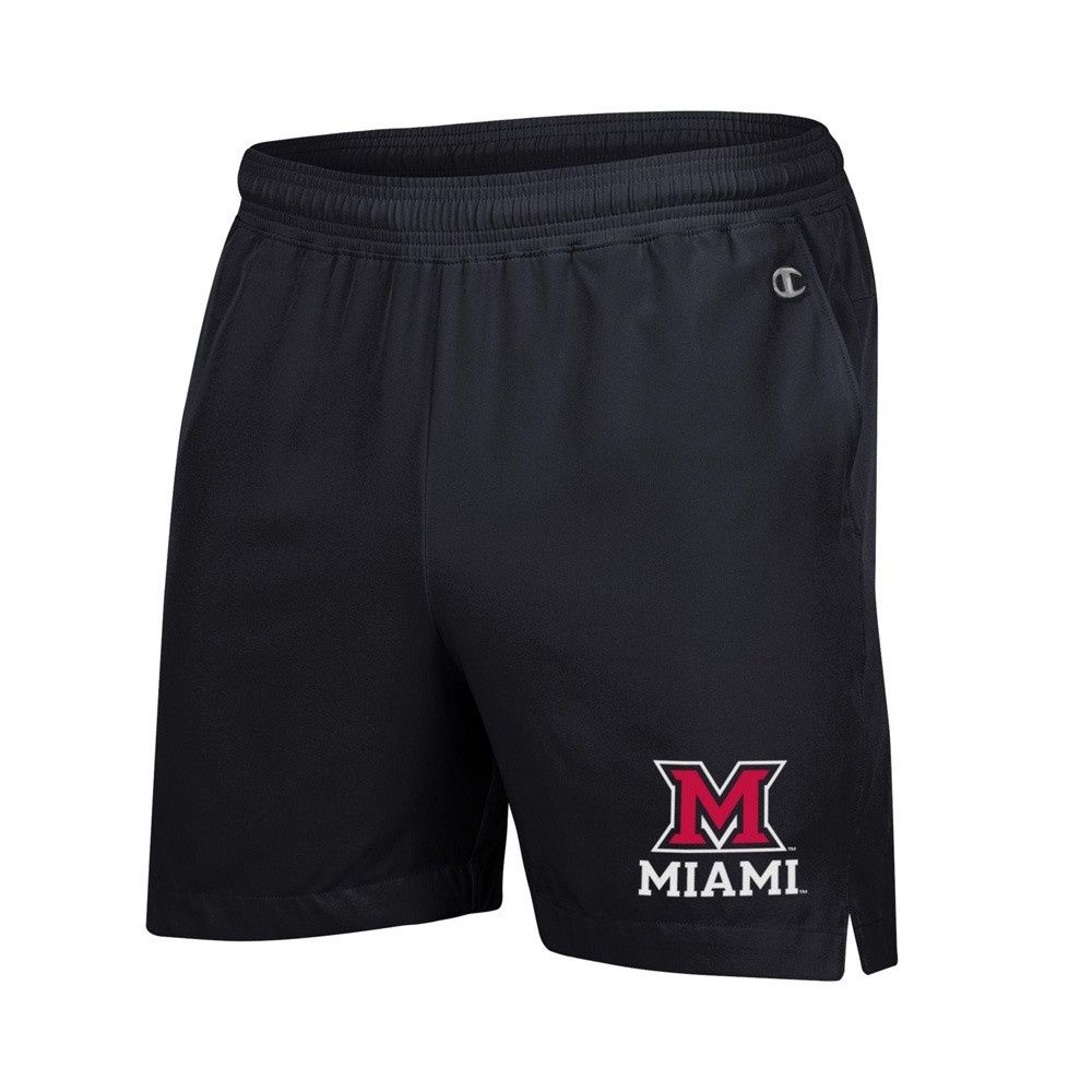 Miami RedHawks Champion Woven Shorts, Size: 2XL