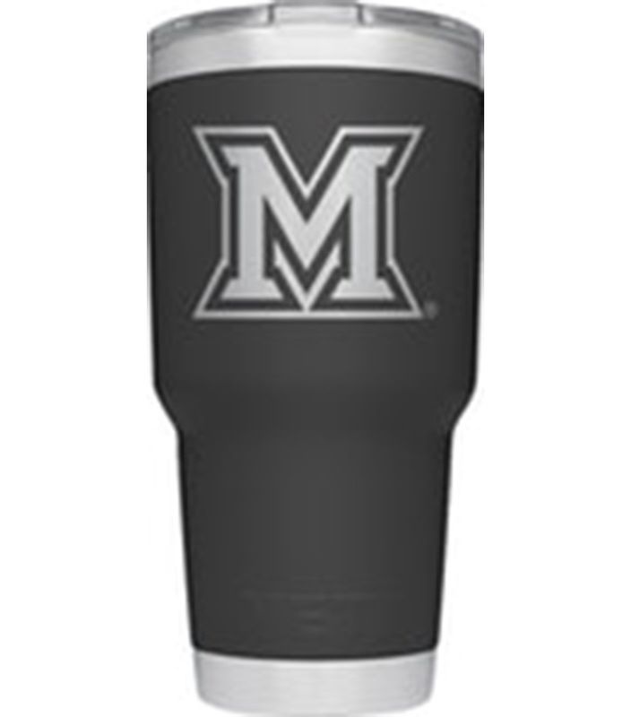 Yeti Miami University 30oz Black Tumbler