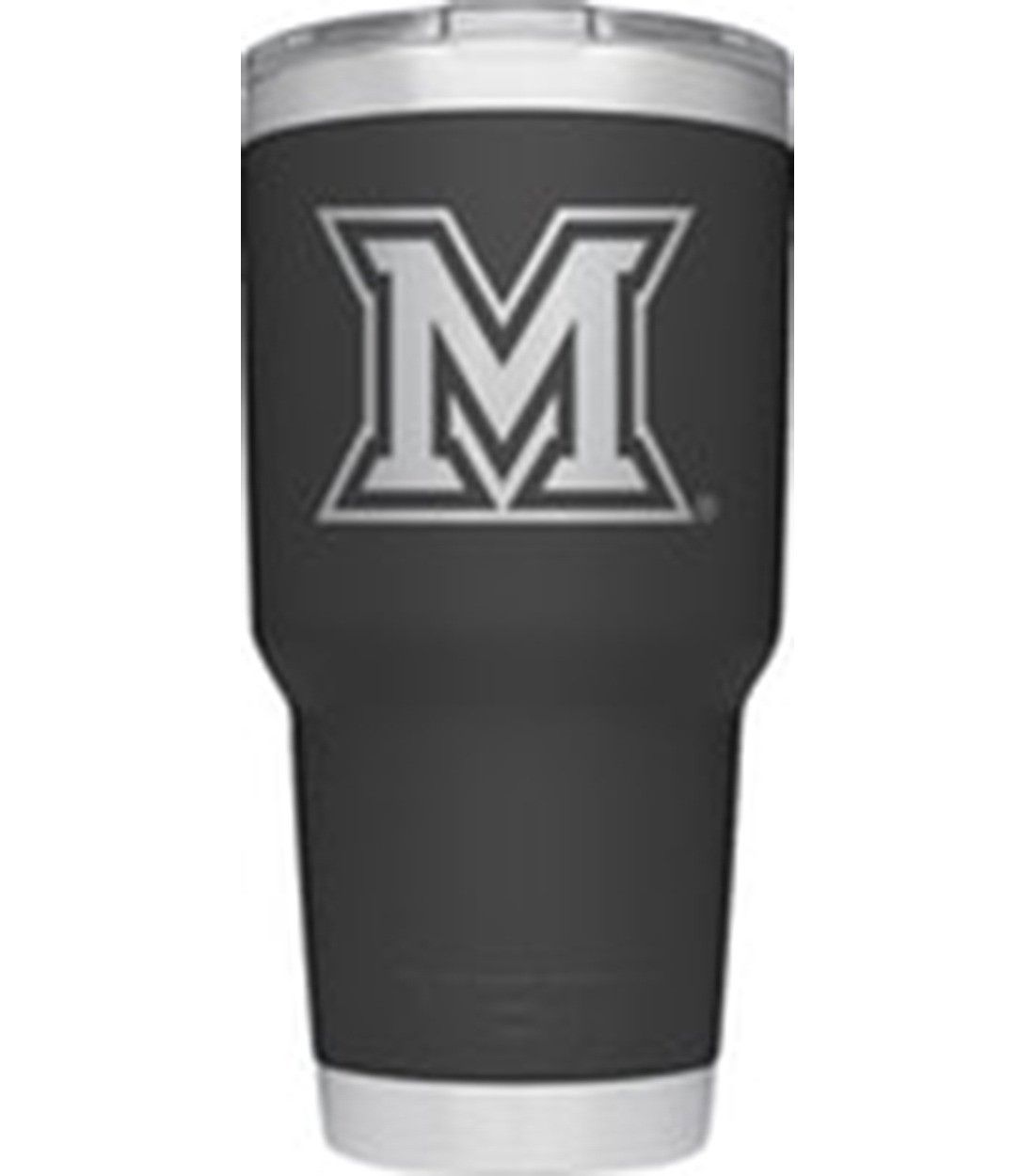 Yeti Miami University 30oz Black Tumbler, Color: BLACK