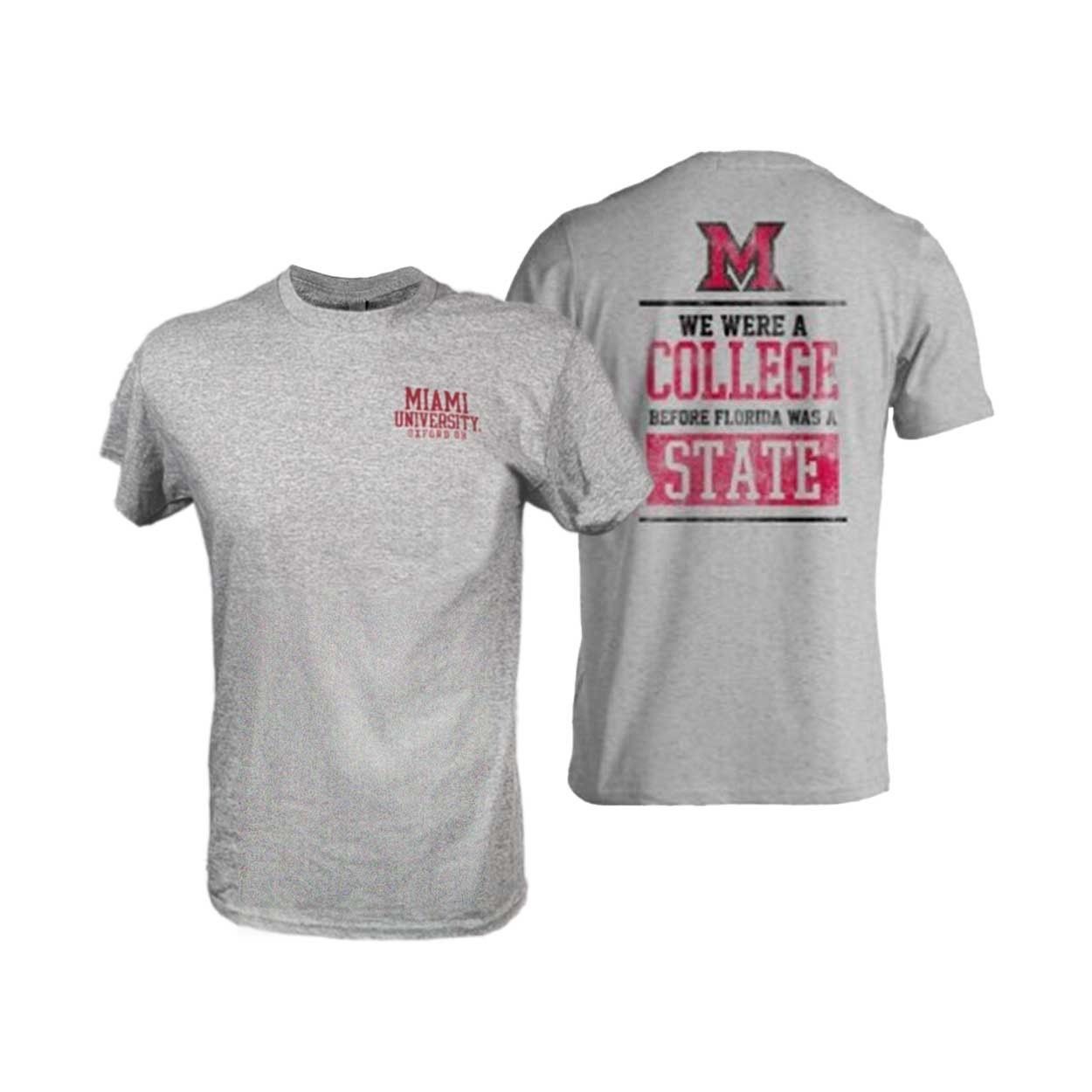 Miami "We Were a College..." Short Sleeve Tee, Size: 2XL