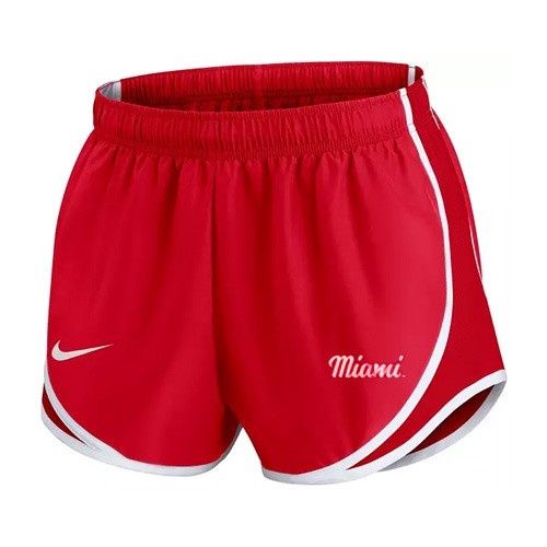 Miami RedHawks Nike Women's Tempo Shorts, Size: XS