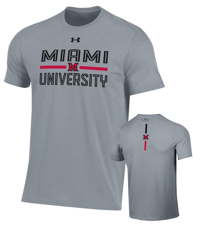 Under Armour Miami Silver Front and Back Tee