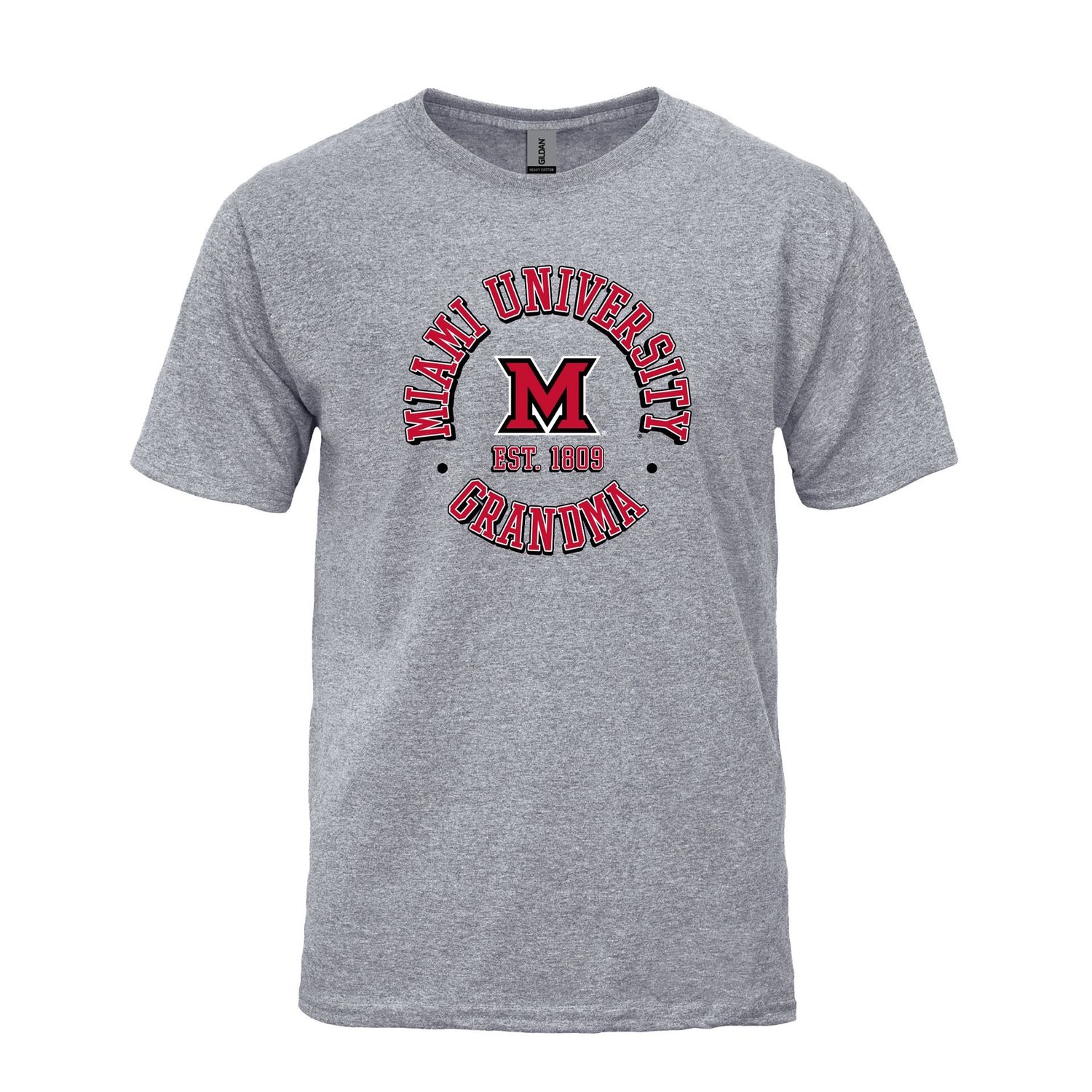 Miami RedHawks Grandma T-shirt, Size: 2XL