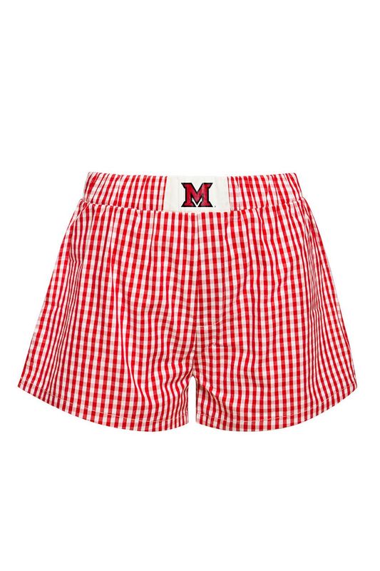 W-GAMEDAY GINGHAM SHORTS