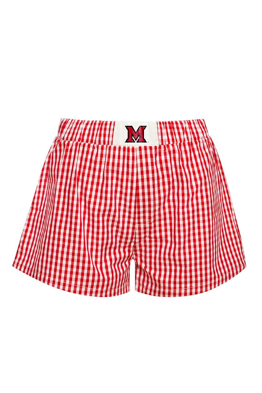 W-GAMEDAY GINGHAM SHORTS, Size: XS