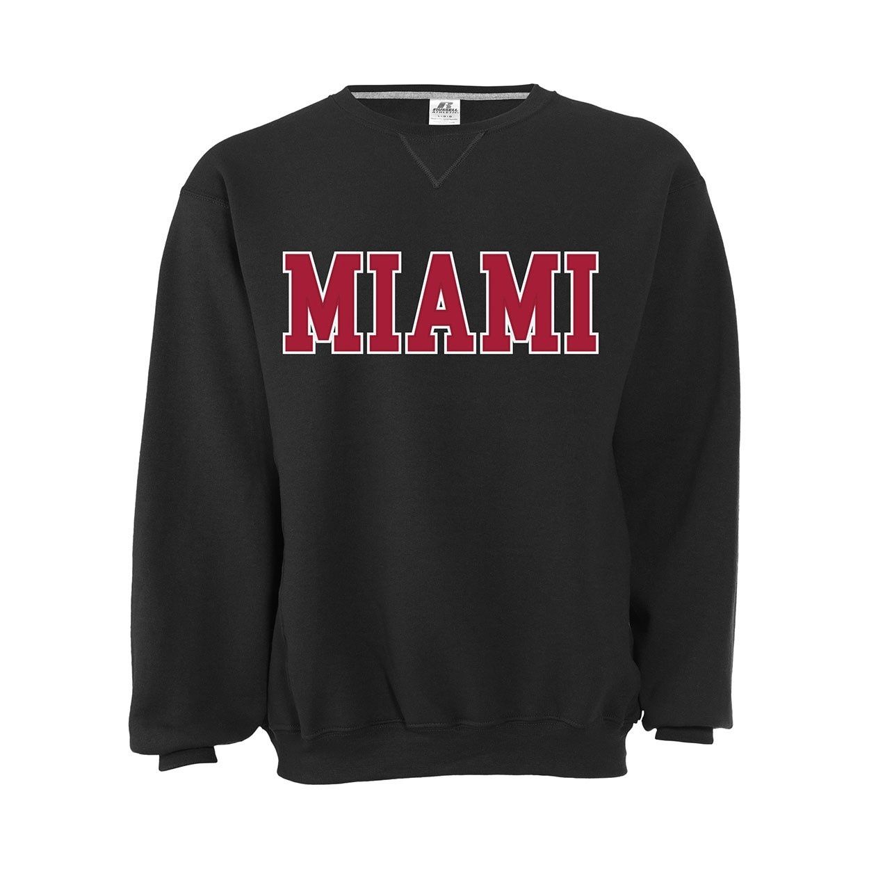 Russell Miami University Crew Neck Sweatshirt, Size: 2XL