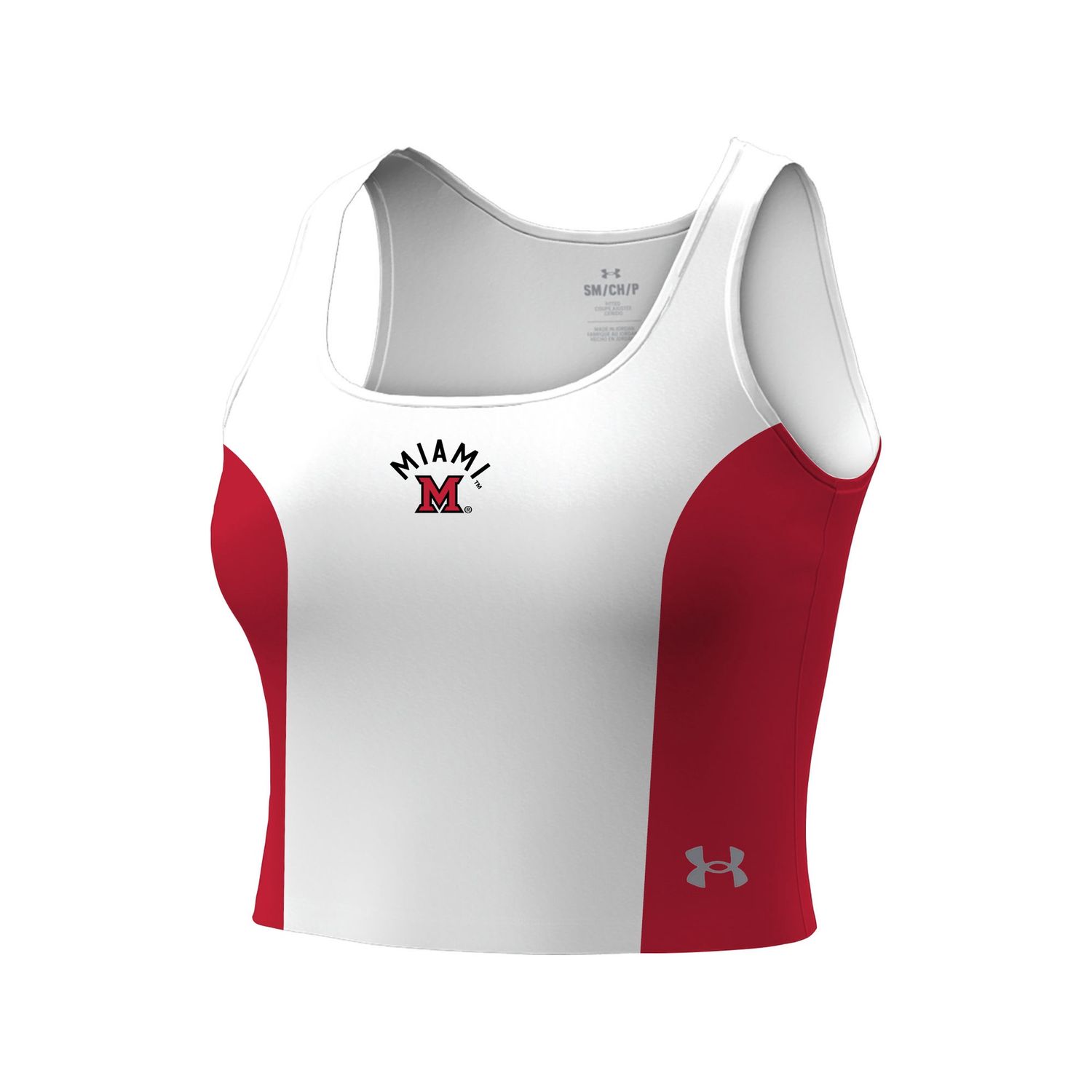 W-GAMEDAY CROP IN WHITE, Size: S