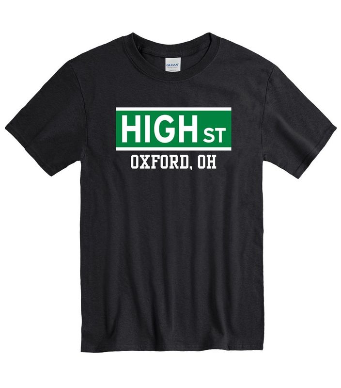 High St. Black Short Sleeve Tee