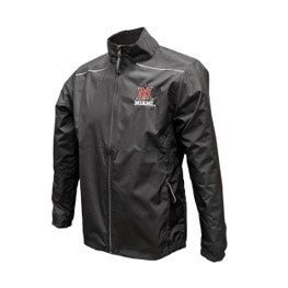 Charles River Miami Black Skyline Pack-n-Go Jacket, Size: 2XL