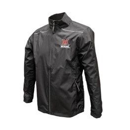 Charles River Miami Black Skyline Pack-n-Go Jacket, Size: S