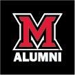 Brass Reminders Miami University M Logo Alumni Auto Decal, Size: L