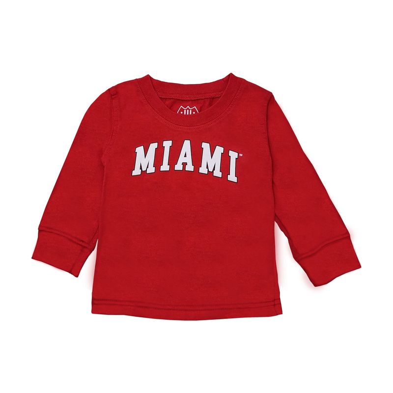 Wes and Willy Miami Toddler Long Sleeve Tee