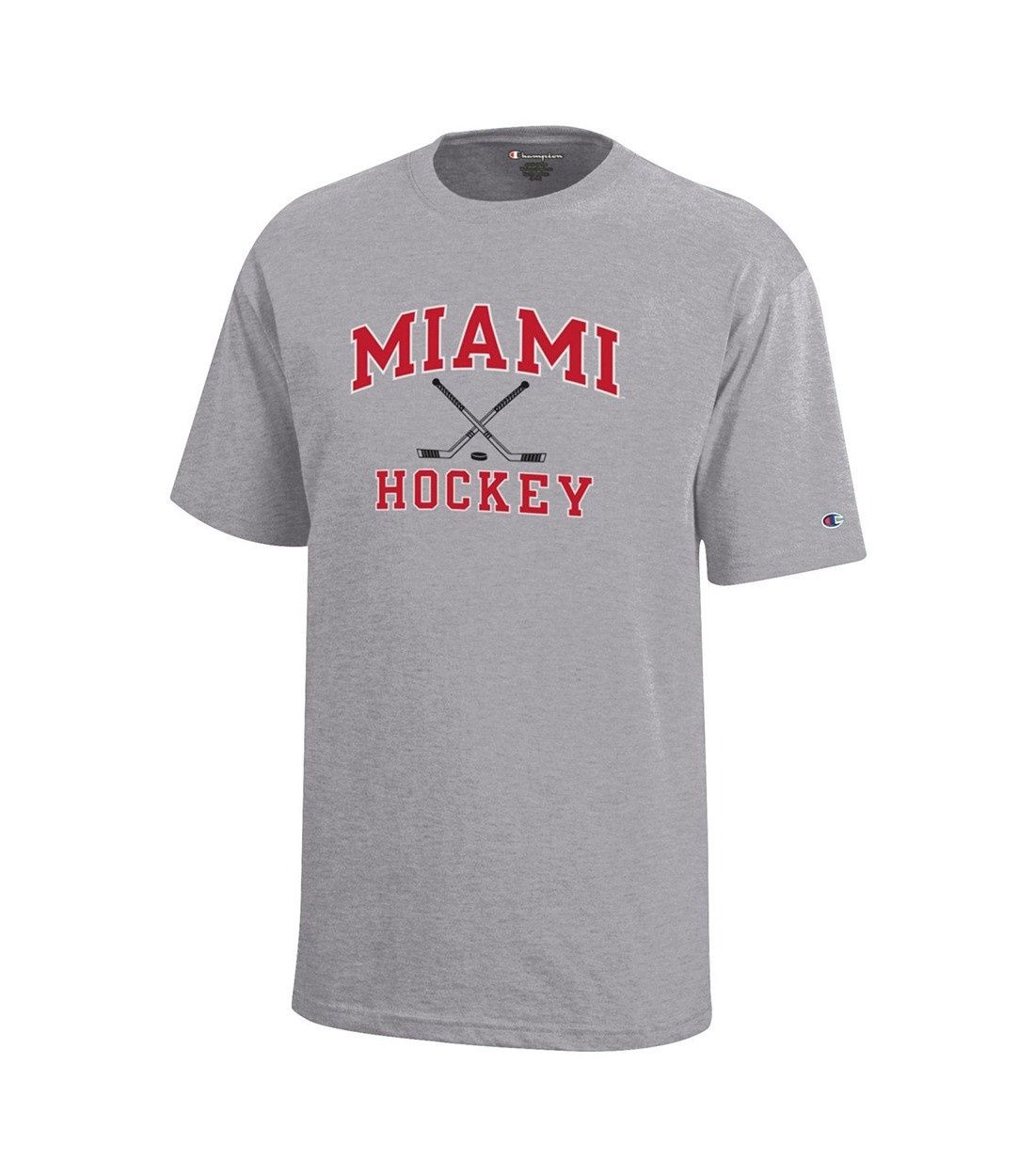 Champion Youth Miami University Hockey Tee, Size: XS