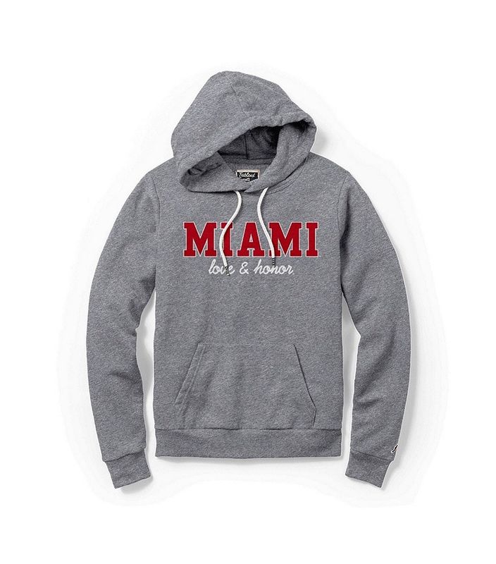 League Women's Miami University Love &amp; Honor Tri-Blend Hood