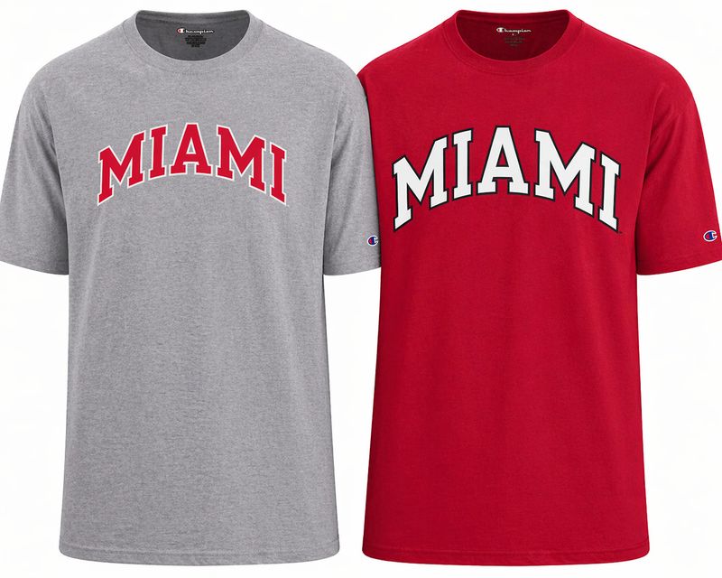 Miami RedHawks Champion Miami Youth Tee