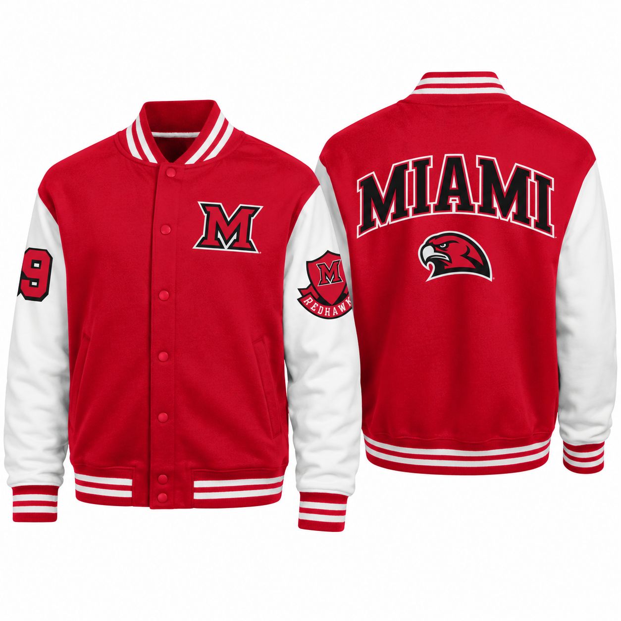 Champion Miami University RedHawks Varsity Jacket