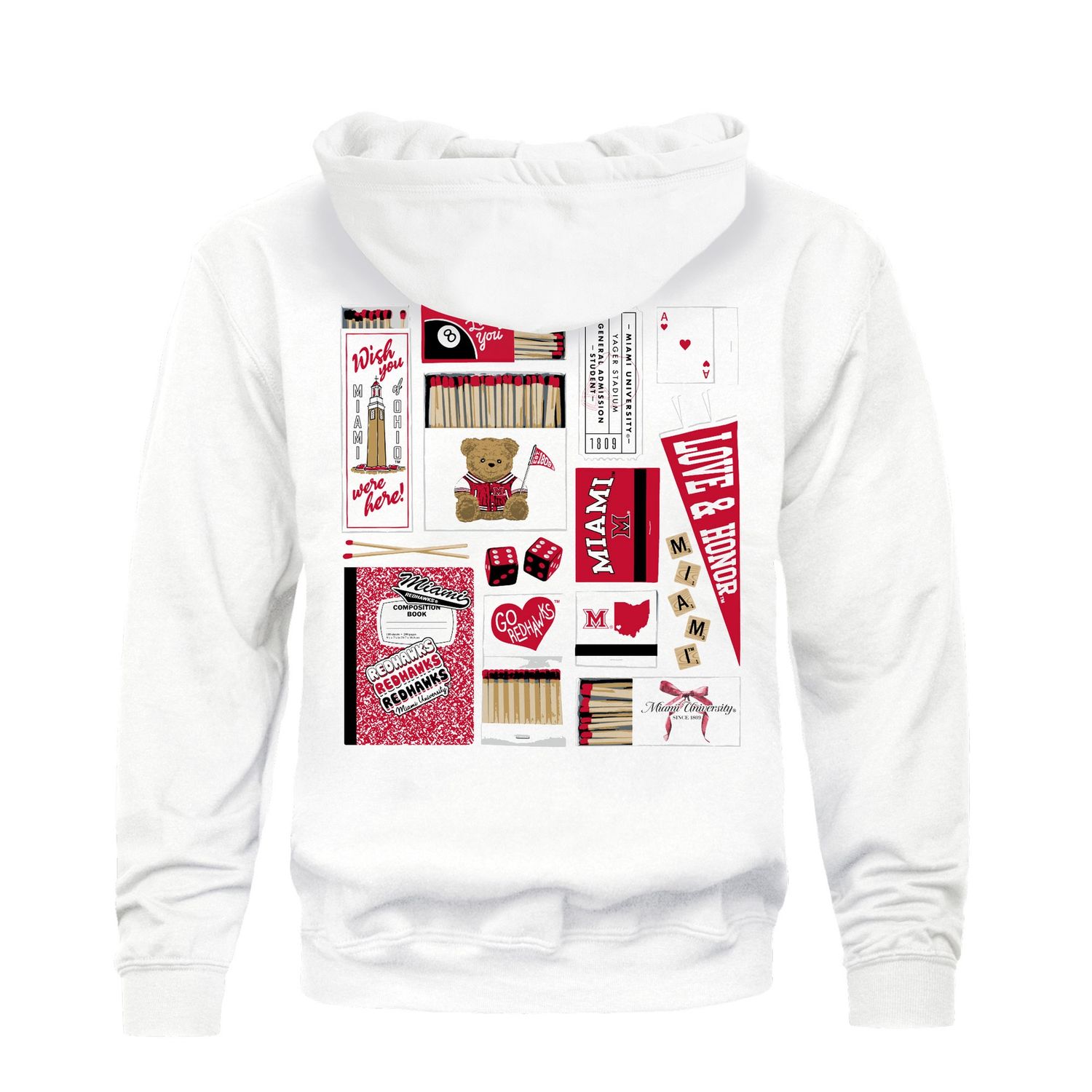MATCHBOOK HOOD, Size: S