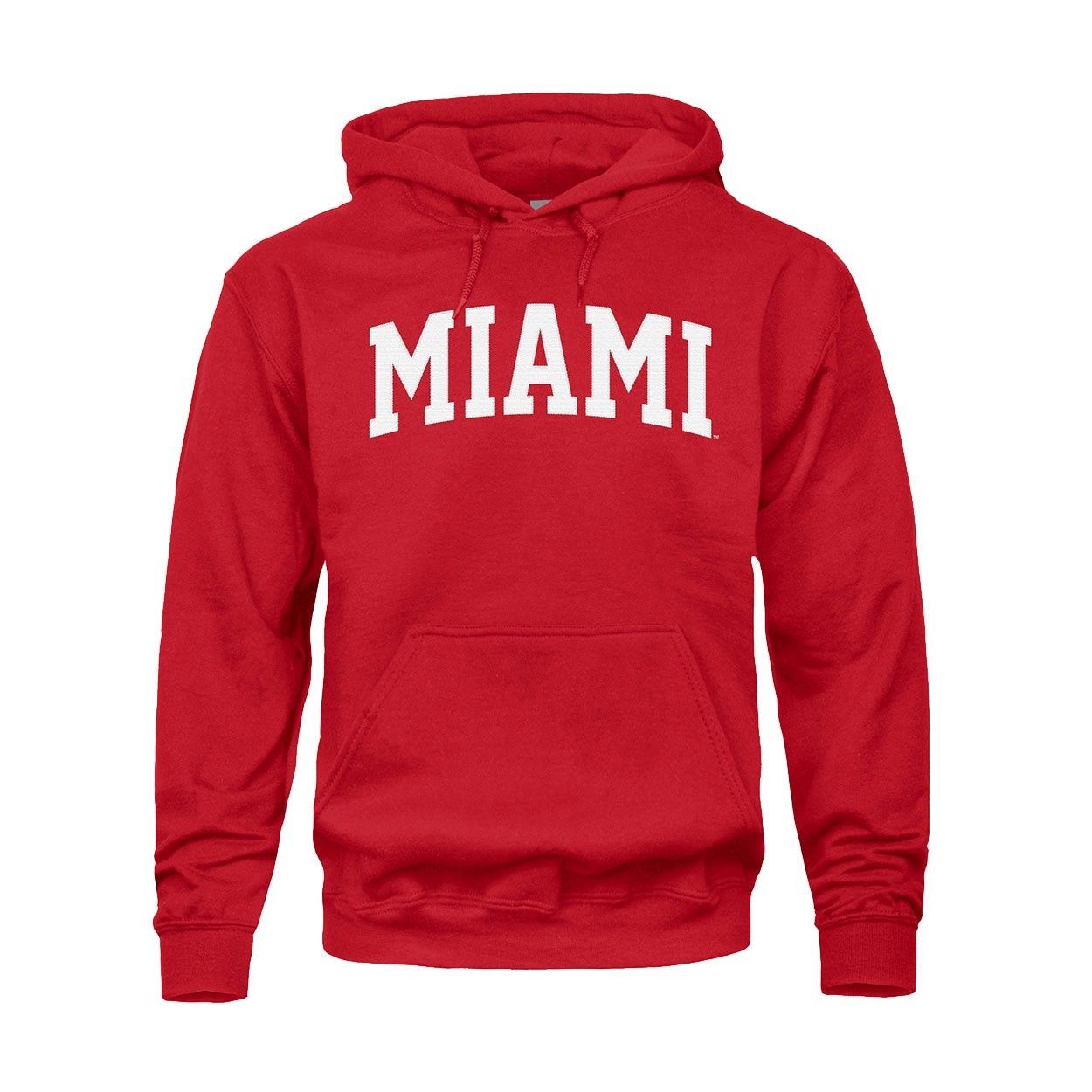 Miami University Tackle Twill Hood, Color: GRAY, Size: 2XL