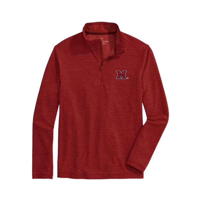 Vineyard Vines Miami Sankaty Red 1/4 Zip