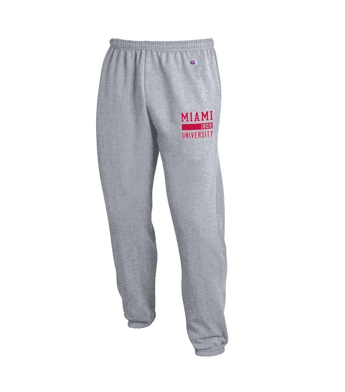 Champion Miami University Banded Sweatpants, Size: 2XL