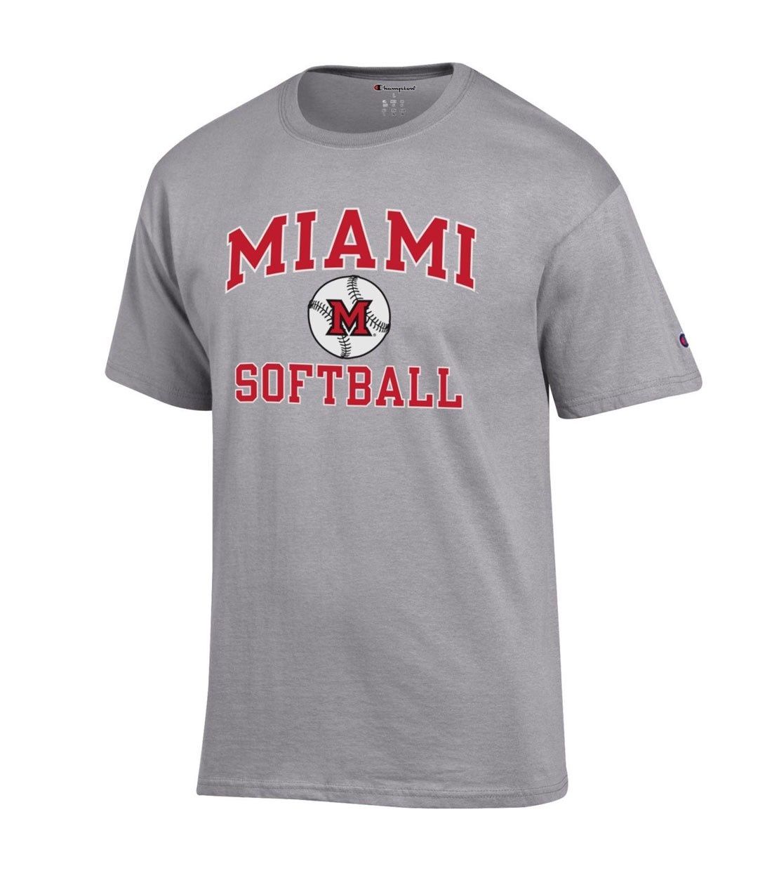 Miami University Softball Tee, Size: S