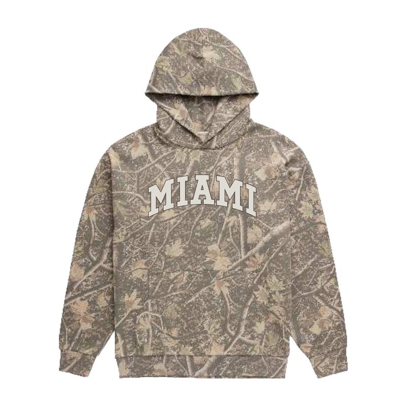 Miami University Camo Hood Arched Miami