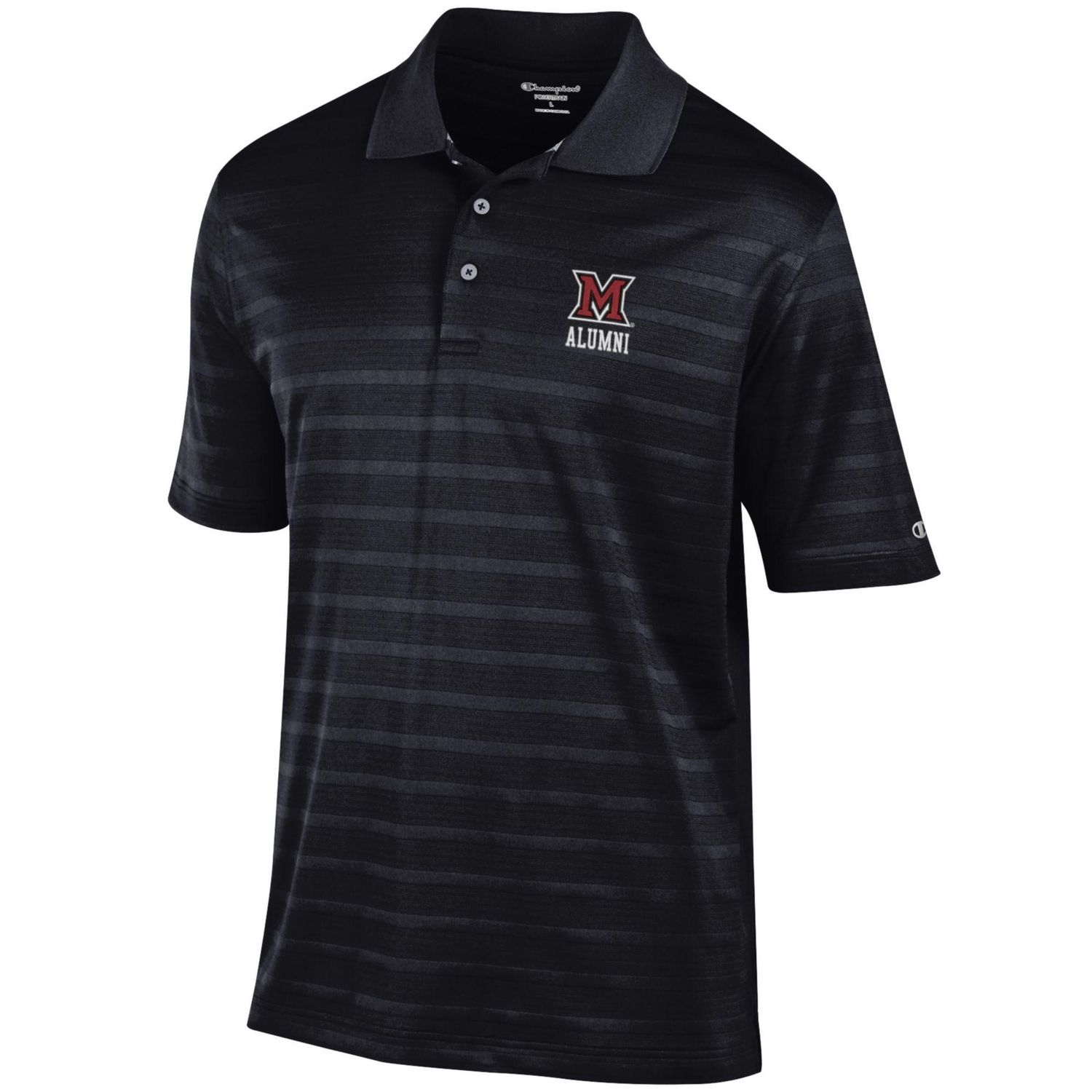 BLACK ALUMNI POLO, Size: S