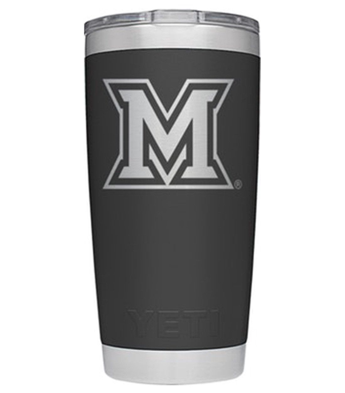Yeti Miami University 20oz Tumbler, Color: BLACK