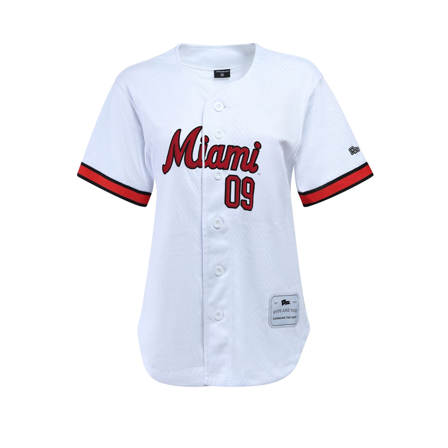 Women's White Baseball Jersey, Size: XS