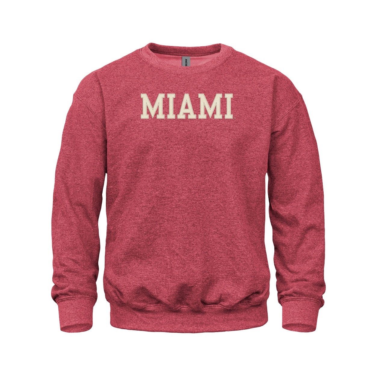 Miami RedHawks New Agenda Felt Crew, Size: 2XL